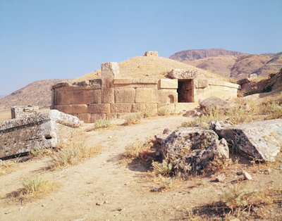 View of a Tomb with a Funerary Room, 2nd-3rd Century by Roman